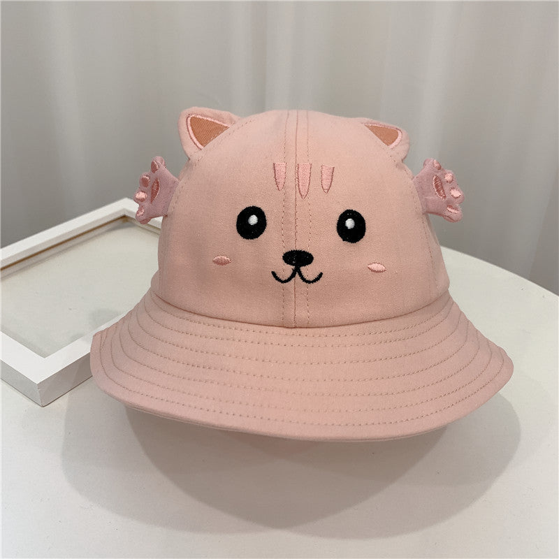 🐸🐱 Kitten & Frog Baby Sun Hat – A Sprinkle of Shade and a Lot of Cuteness
