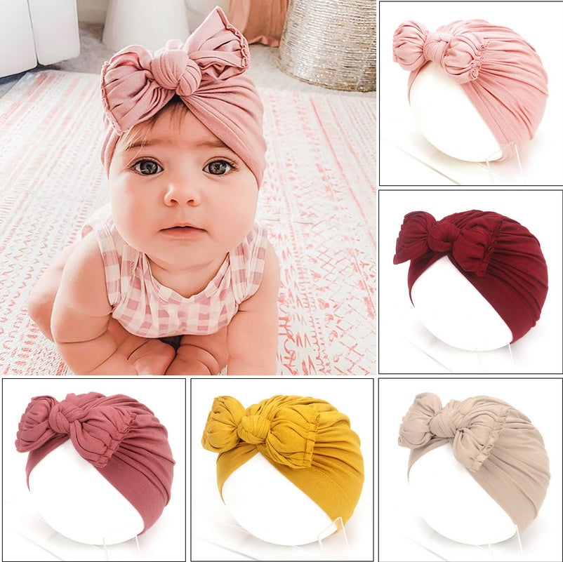 π Soft Baby Turban Hat β Sweet Style for Every Little Moment