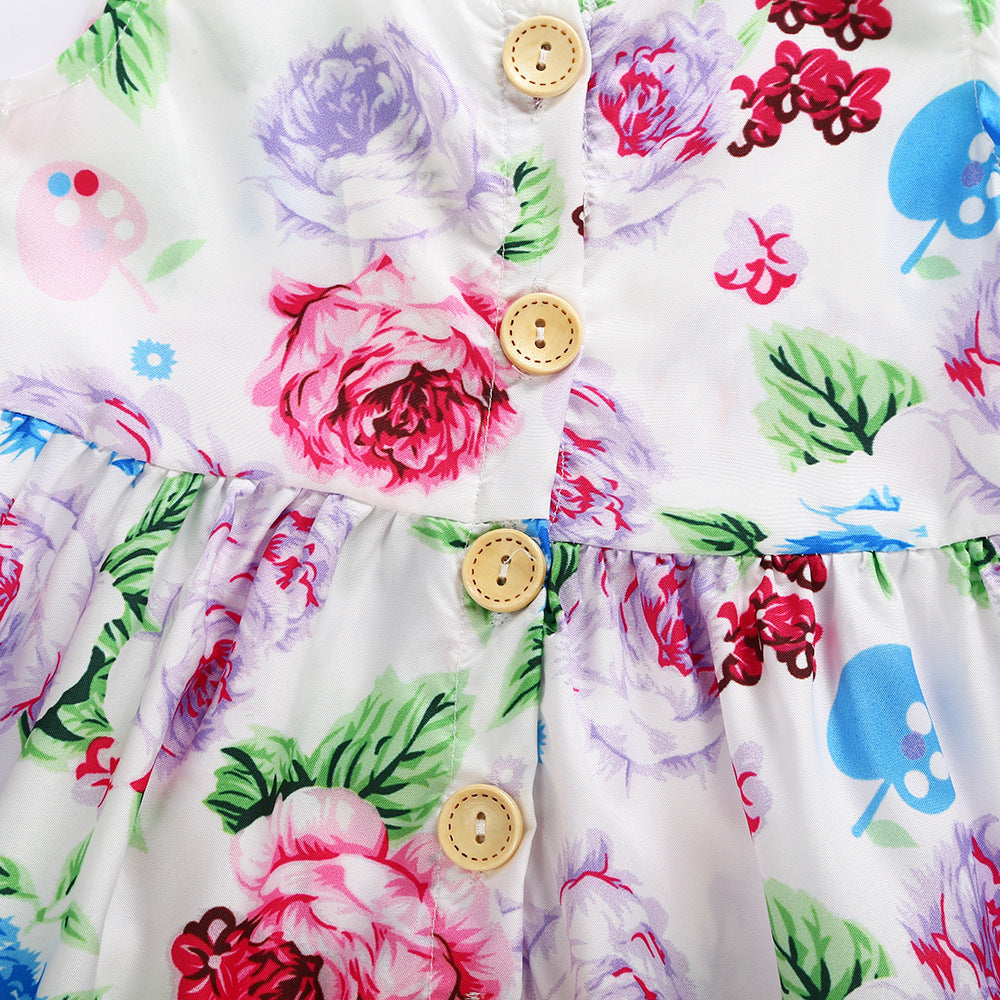 👑 European & American Princess Dress – For the Little Queen in Your Life