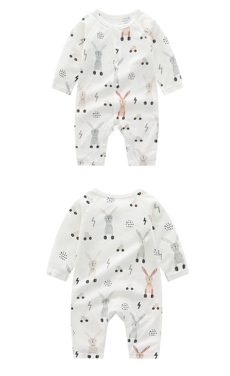 🌿 Cozy & Gentle – Bamboo Fiber Baby Jumpsuit
