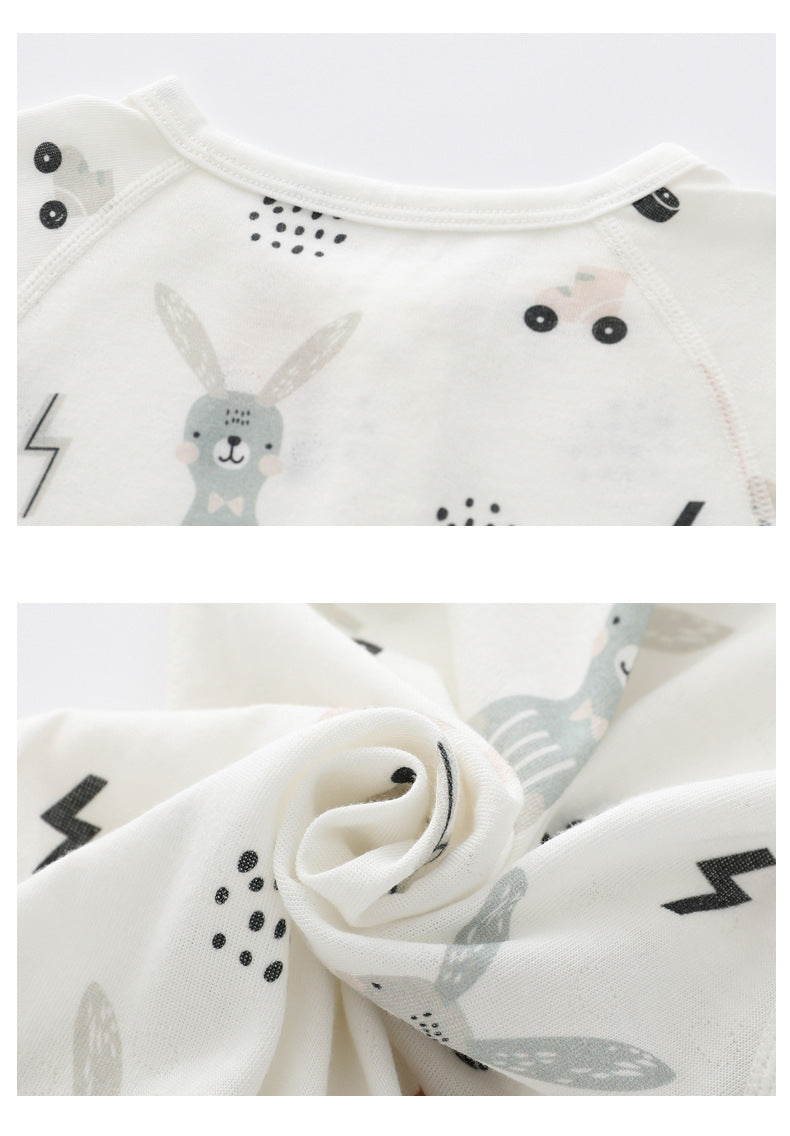🌿 Cozy & Gentle – Bamboo Fiber Baby Jumpsuit