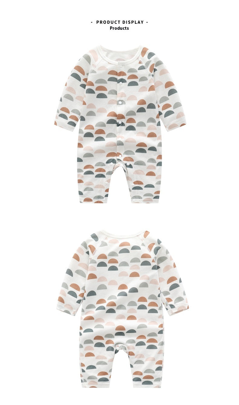 🌿 Cozy & Gentle – Bamboo Fiber Baby Jumpsuit