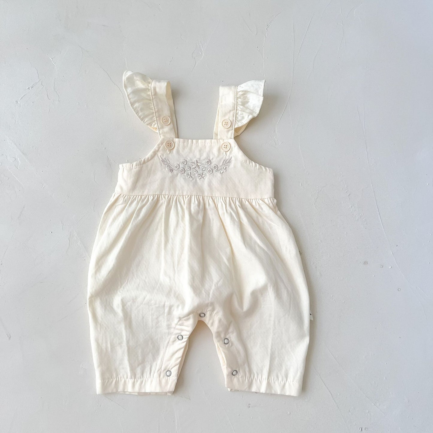 🌸 Baby Girl's Loose Adjustable Suspender Romper
