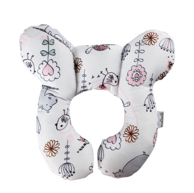 🦊 Cozy Cuddles on the Go – U-Shaped Infant Neck Pillow