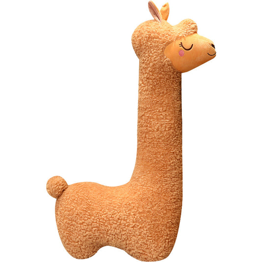 🦙 Alpaca Plush Toy Pillow – Soft, Cozy, and Oh-So-Cute
