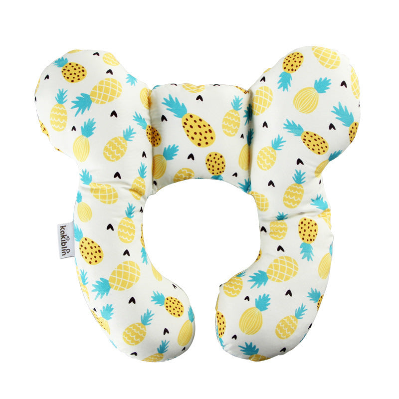 Infant Pillow  Baby Bed  U-Shaped Safety Seat  Neck Guard  Fixed Stereotyped Stroller Pillow