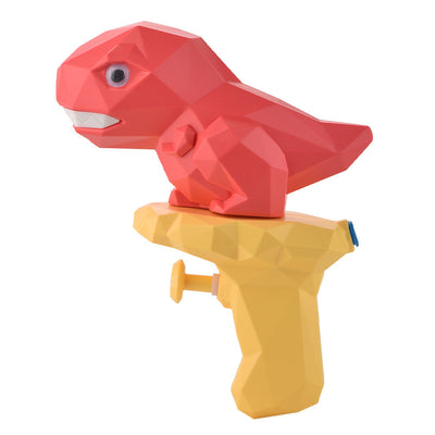 Juguete de pistola de agua con forma de dinosaurio de dibujos animados, mini pistola rociadora de agua para peleas de agua, interacción entre padres e hijos, juguete de agua para exteriores