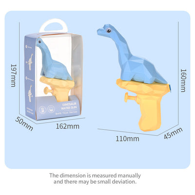 Juguete de pistola de agua con forma de dinosaurio de dibujos animados, mini pistola rociadora de agua para peleas de agua, interacción entre padres e hijos, juguete de agua para exteriores