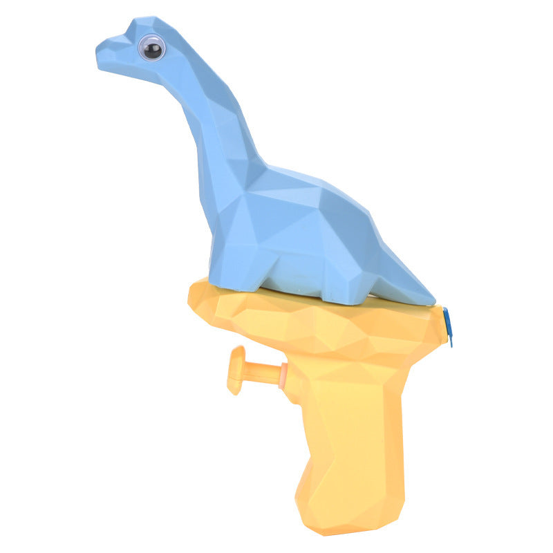 Juguete de pistola de agua con forma de dinosaurio de dibujos animados, mini pistola rociadora de agua para peleas de agua, interacción entre padres e hijos, juguete de agua para exteriores