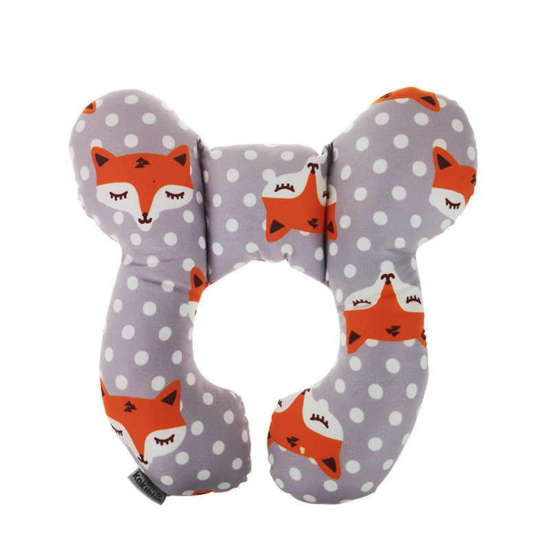 🦊 Cozy Cuddles on the Go – U-Shaped Infant Neck Pillow