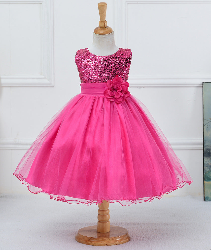✨ Sequin Princess Dress – For Sparkling Moments and Magical Memories