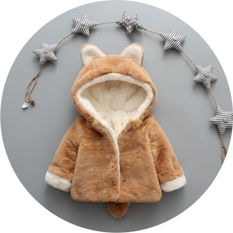 🐾 Cozy Faux Fur Coat – Warmth, Whimsy, and a Touch of Magic