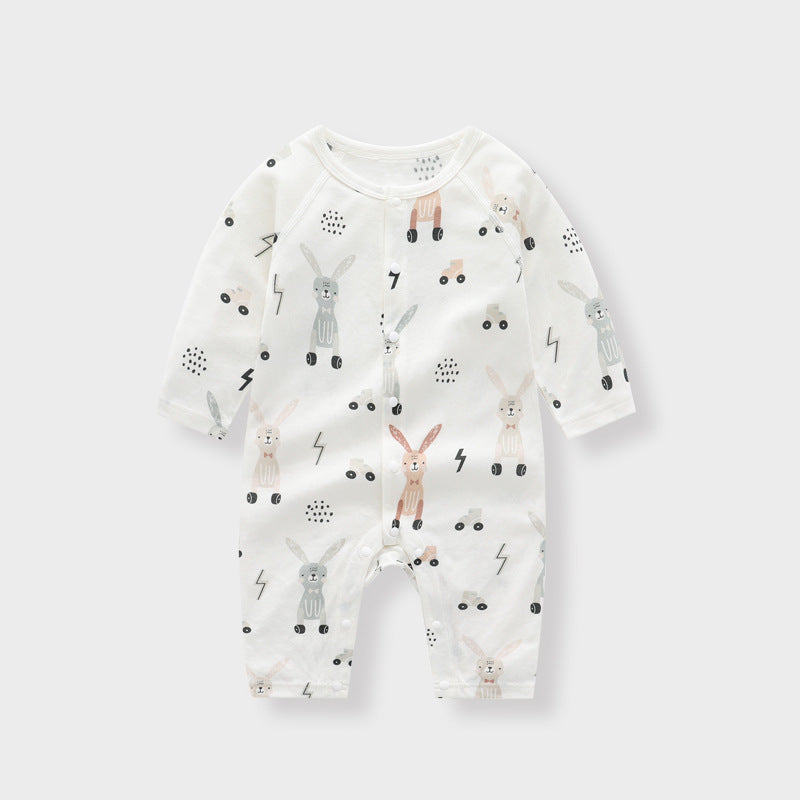 🌿 Cozy & Gentle – Bamboo Fiber Baby Jumpsuit