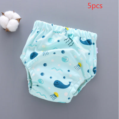 Baby Training Pants Washable 6-layer Gauze Diaper Cover