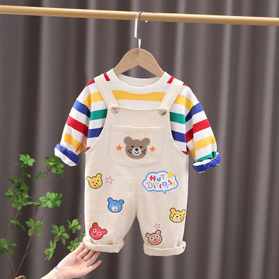 Boys' Top Overalls Suit