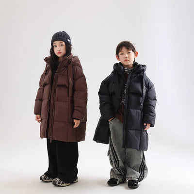 Traje de esquí de invierno para niños, nuevo y cálido