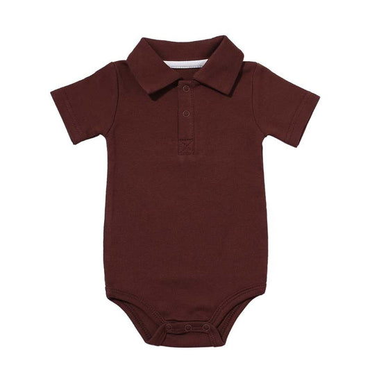 🌟 Lapel Baby Onesies