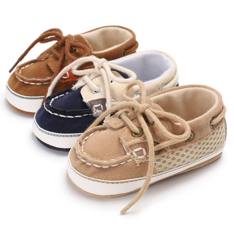 Zapatos para bebés con suela blanda para niños pequeños