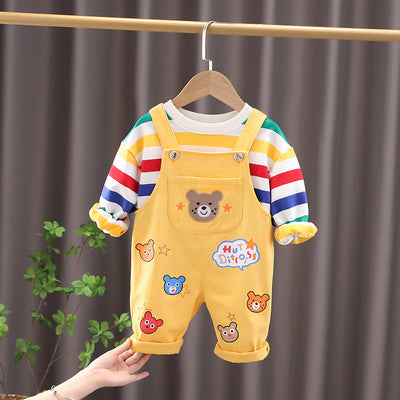 Boys' Top Overalls Suit