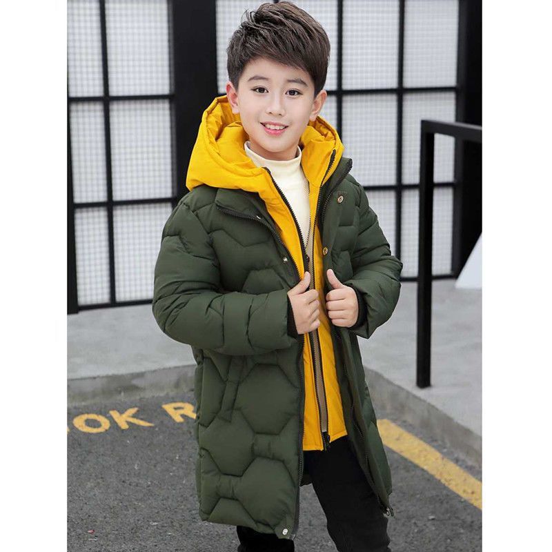 Winter New Boy's Quilted Cotton Coat Warm