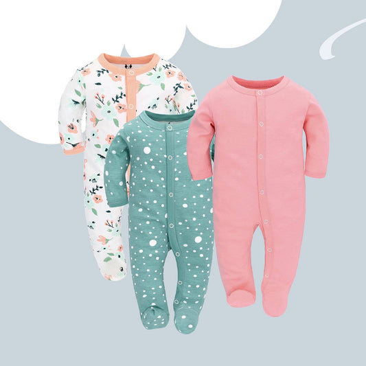 🦊 Cute & Comfy Baby Long Sleeve Romper