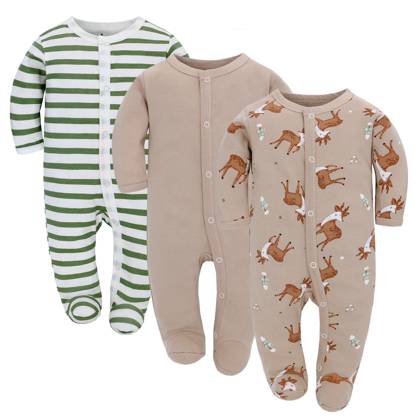 🦊 Cute & Comfy Baby Long Sleeve Romper