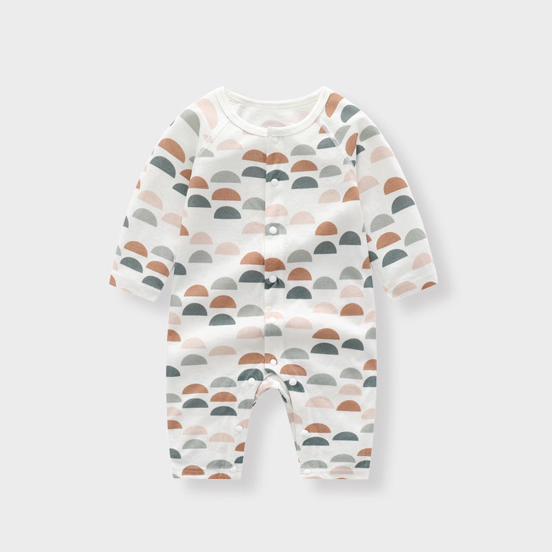 🌿 Cozy & Gentle – Bamboo Fiber Baby Jumpsuit