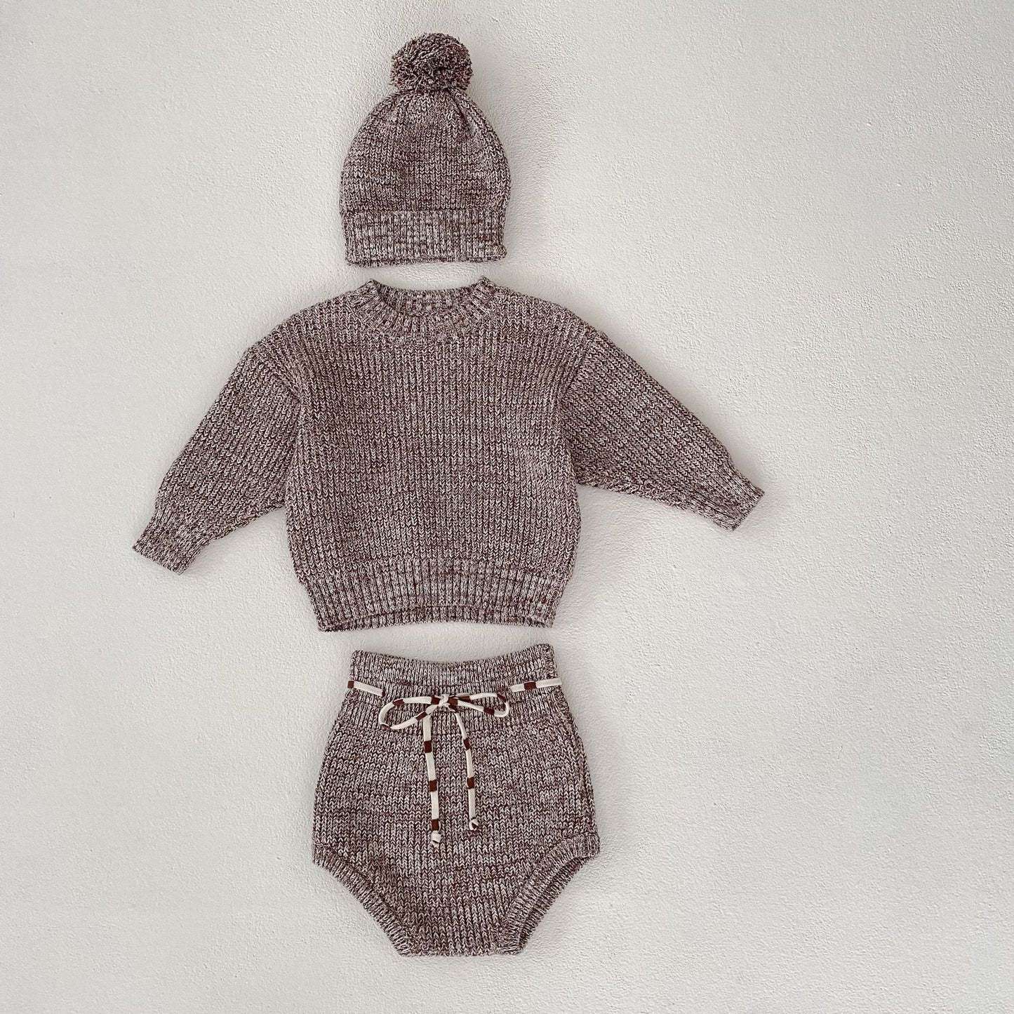 🌸 Sweet & Cozy 3-Piece Set for Baby Girls – Perfect for Spring and Autumn!