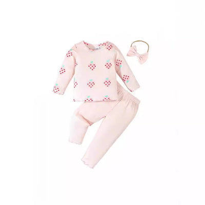 Conjunto de 3 piezas con estampado infantil